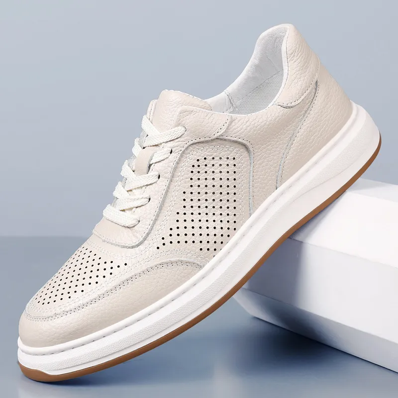 KACHILANG Breathable And Wear resistant Low Top Skateboard Shoes Men's-4