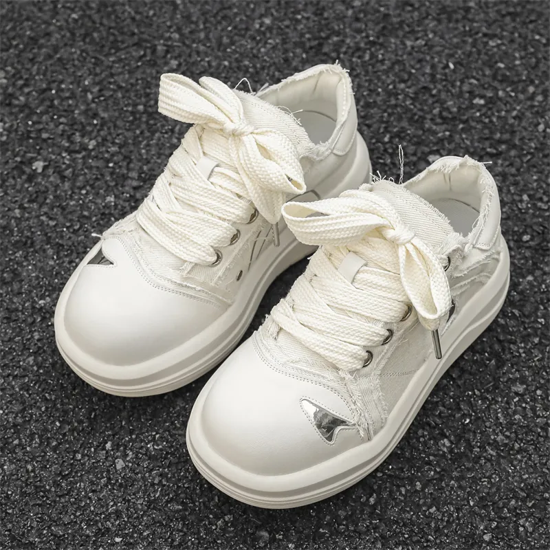 KACHILANG Low Top Skateboard Shoes Men's-1