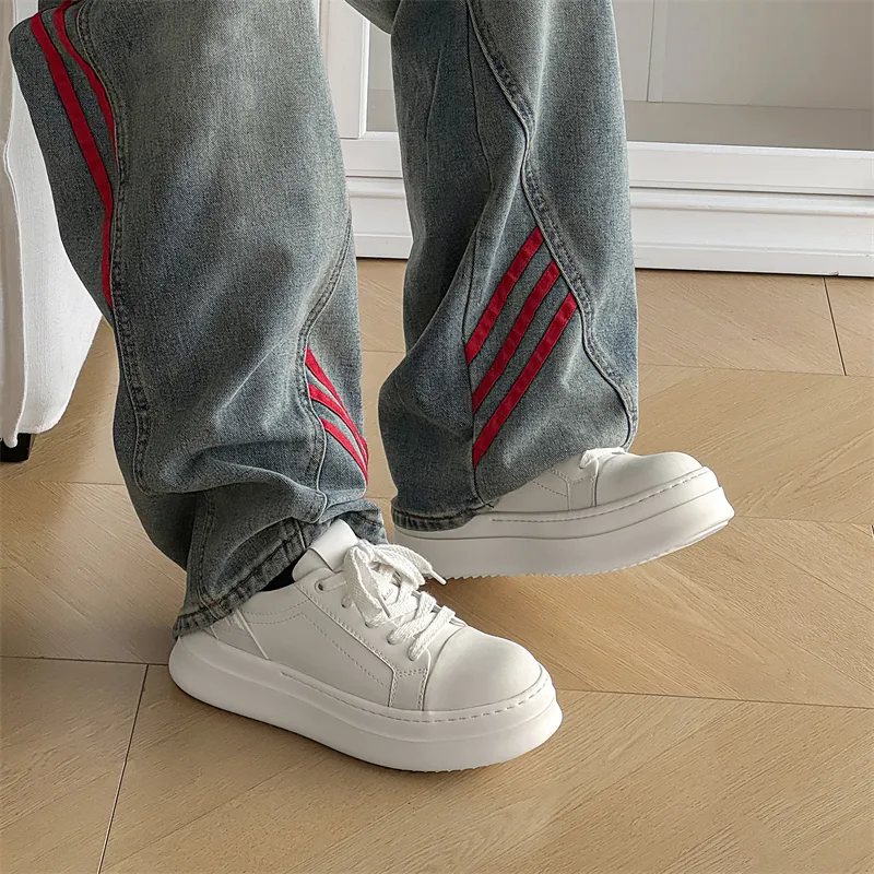 KACHILANG Slip Resistant Low Top Skateboard Shoes Men's-6