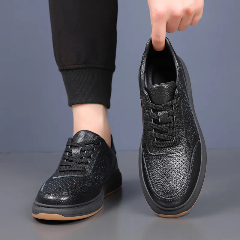 KACHILANG Breathable And Wear resistant Low Top Skateboard Shoes Men's-20