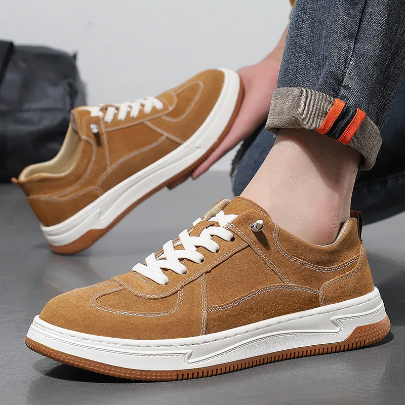KACHILANG Low Top Skateboard Shoes Men's-3