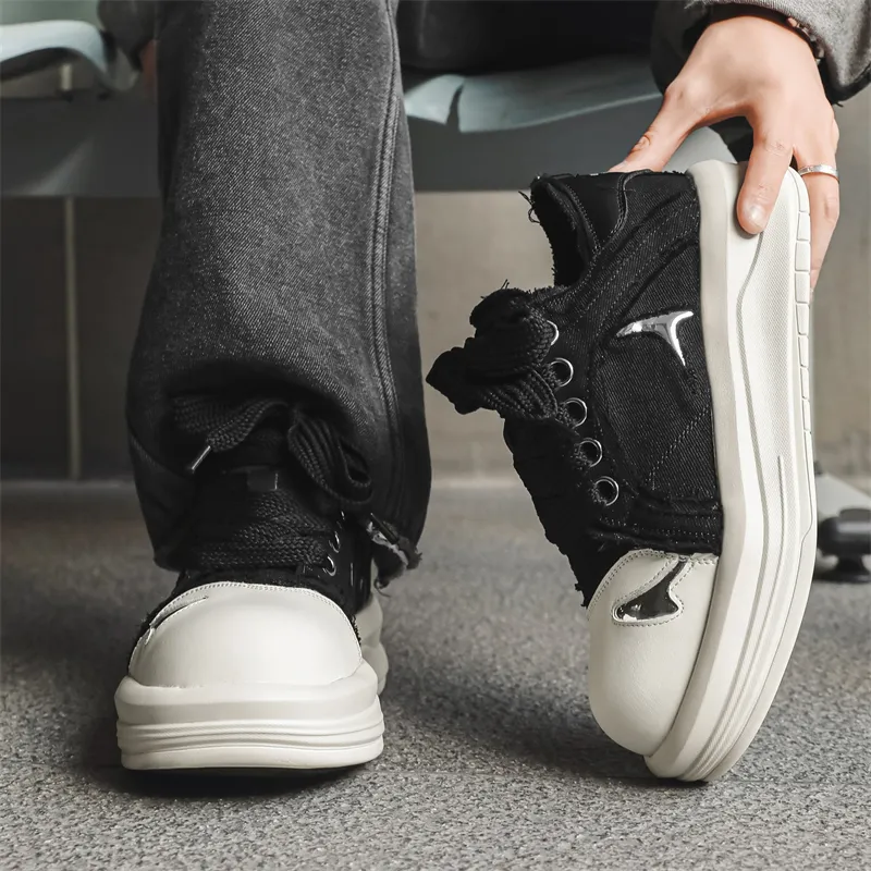 KACHILANG Low Top Skateboard Shoes Men's-8