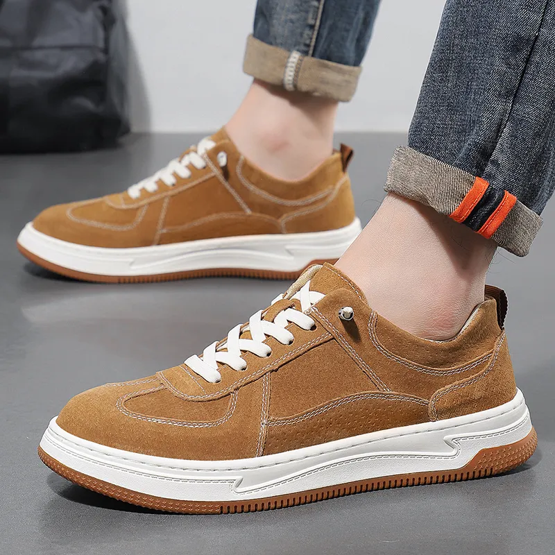 KACHILANG Low Top Skateboard Shoes Men's-4