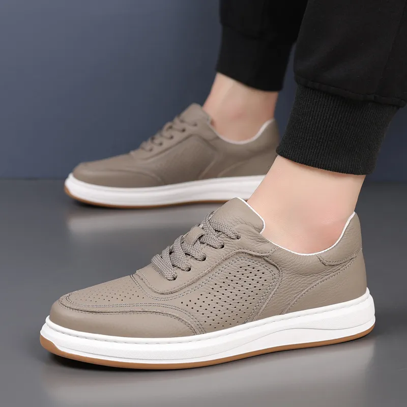 KACHILANG Breathable And Wear resistant Low Top Skateboard Shoes Men's-8