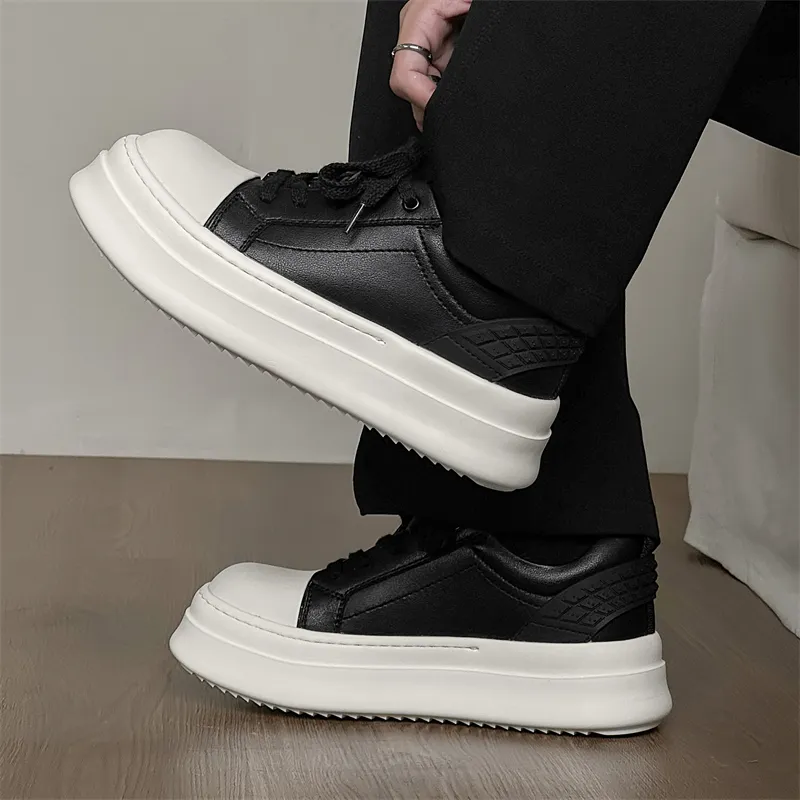 KACHILANG Slip Resistant Low Top Skateboard Shoes Men's-2