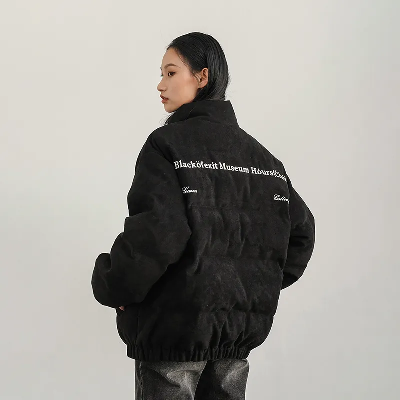 BLACK OF EXIT Puffer Jackets Unisex-8