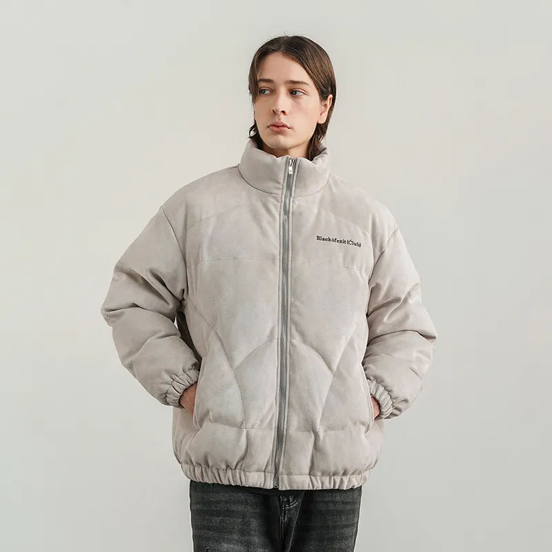 BLACK OF EXIT Puffer Jackets Unisex-2