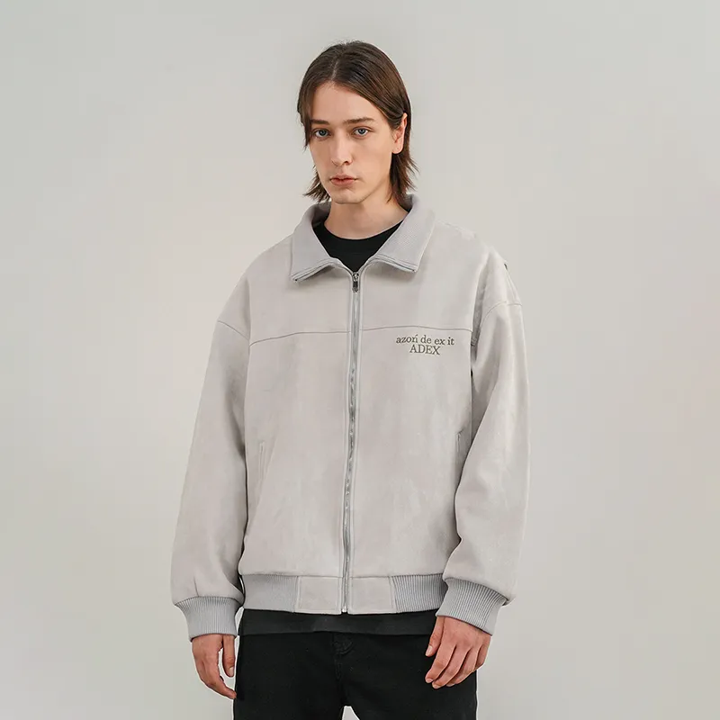 BLACK OF EXIT Jackets Unisex Light Grey, Padded-2