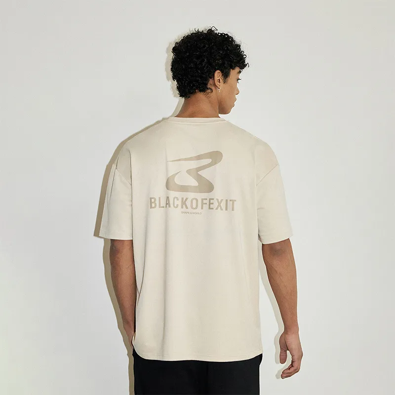 BLACK OF EXIT T Shirt Unisex Apricot-4