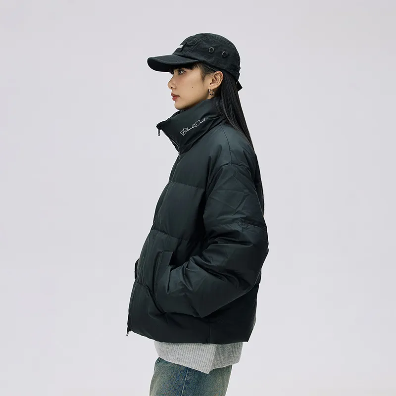 BLACK OF EXIT Down Jacket Unisex-3