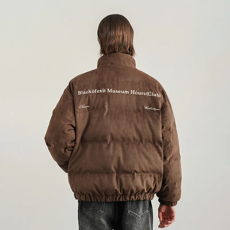 BLACK OF EXIT Puffer Jackets Unisex-11