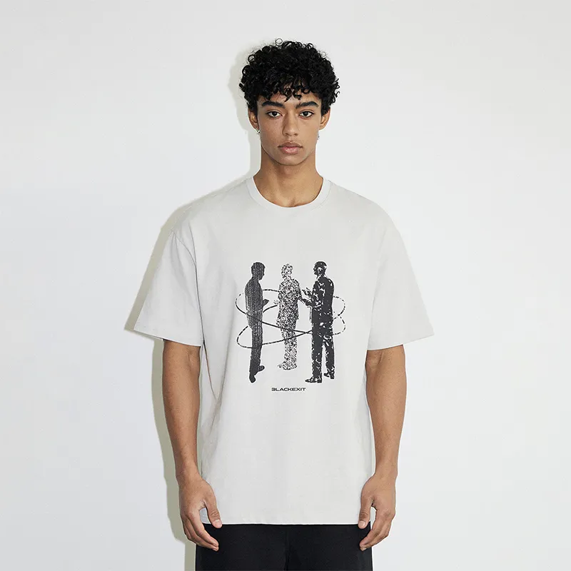 BLACK OF EXIT T Shirts Unisex-3