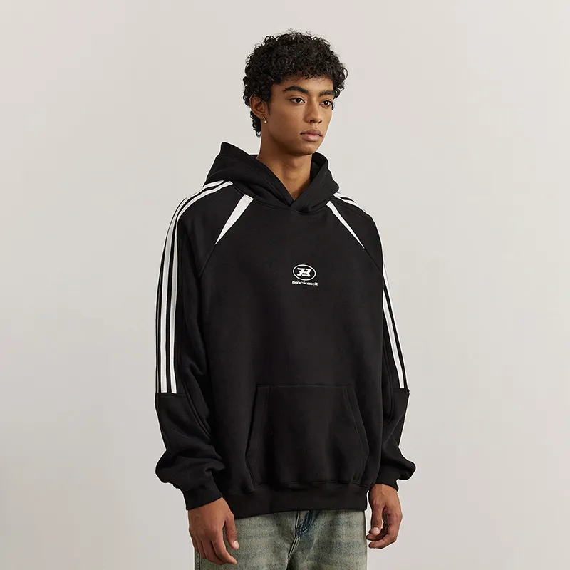 BLACK OF EXIT Sweatshirt Unisex Heather Gray-11
