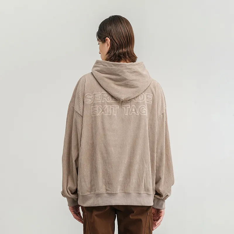 BLACK OF EXIT Sweatshirts Unisex Khaki-2