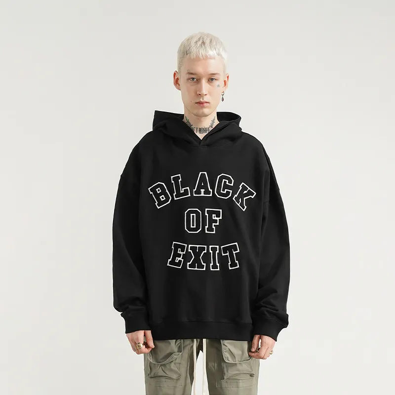 BLACK OF EXIT Sweatshirts Unisex-2