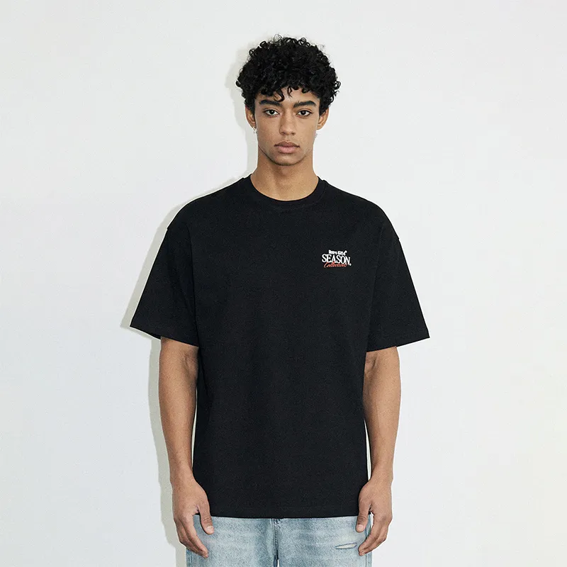 BLACK OF EXIT Drop Shoulder Sleeve T Shirt Unisex-6