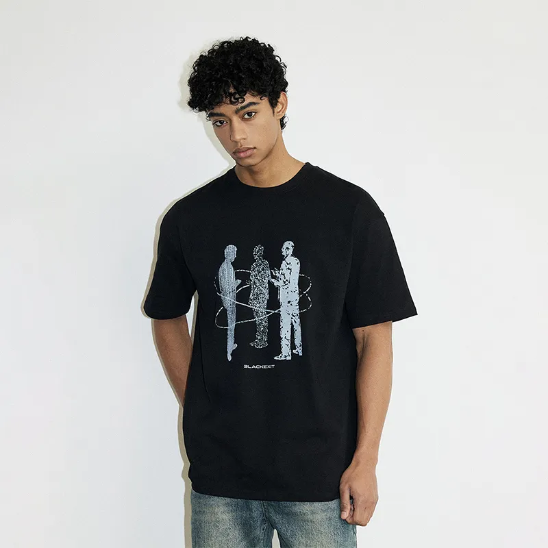 BLACK OF EXIT T Shirts Unisex-6