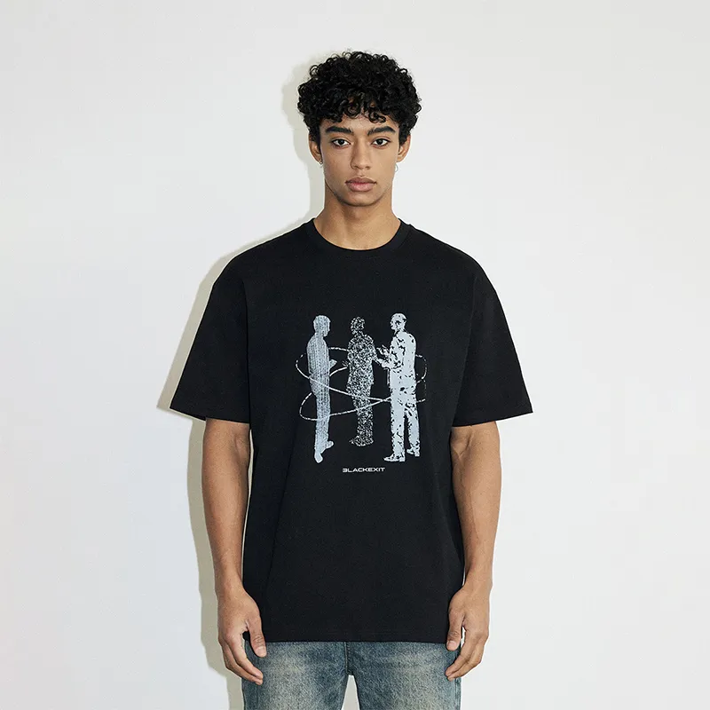 BLACK OF EXIT T Shirts Unisex-7