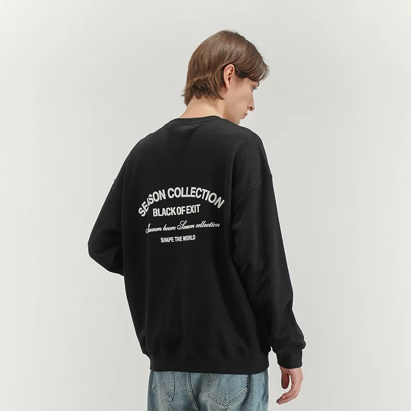 BLACK OF EXIT Sweatshirts Unisex-2