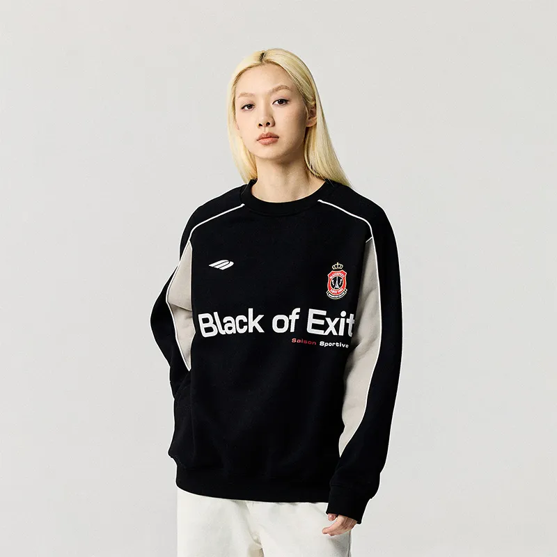 BLACK OF EXIT Sweatshirt Unisex-9