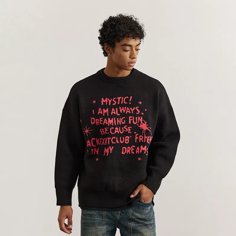 BLACK OF EXIT Sweaters Unisex-6