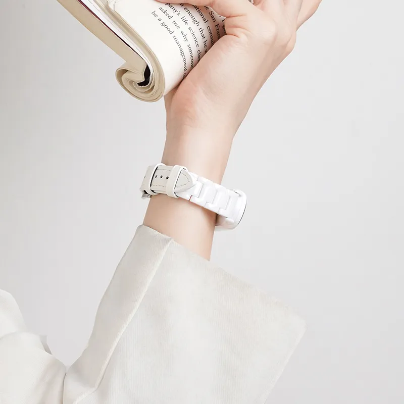 Akkerds Xiaomi Compatibility Watch Band Genuine Leather Material-6