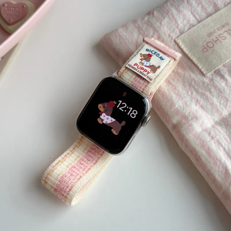 Akkerds Apple Compatibility Watch Band 180mm 45 Watch Dial Nylon Material-7