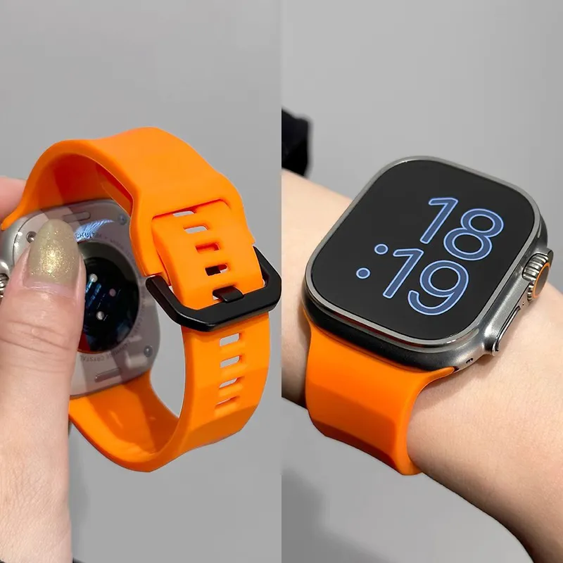 Akkerds Watch Band Apple Compatibility 210mm Silicone Material-7
