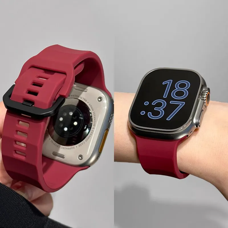 Akkerds Watch Band Apple Compatibility 210mm Silicone Material-9