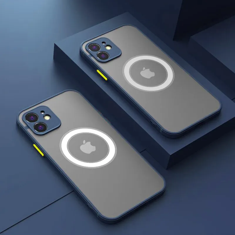 Akkerds TPU Material Strong Magnetic Fully Enclosed Skin-Feel Phone Case Apply To Apple Business Formal-5