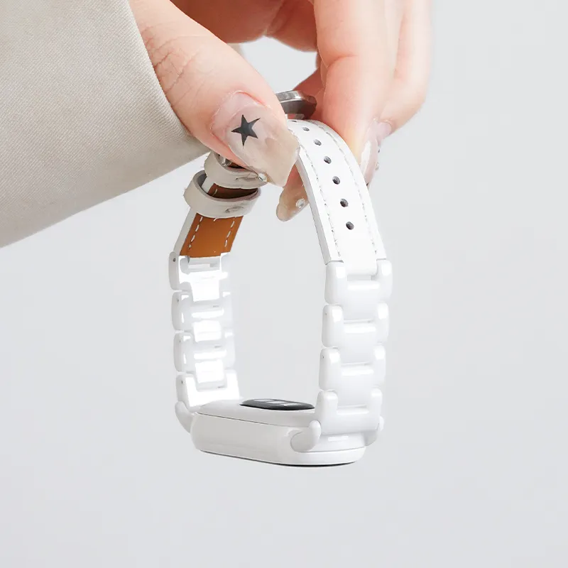 Akkerds Xiaomi Compatibility Watch Band Genuine Leather Material-3