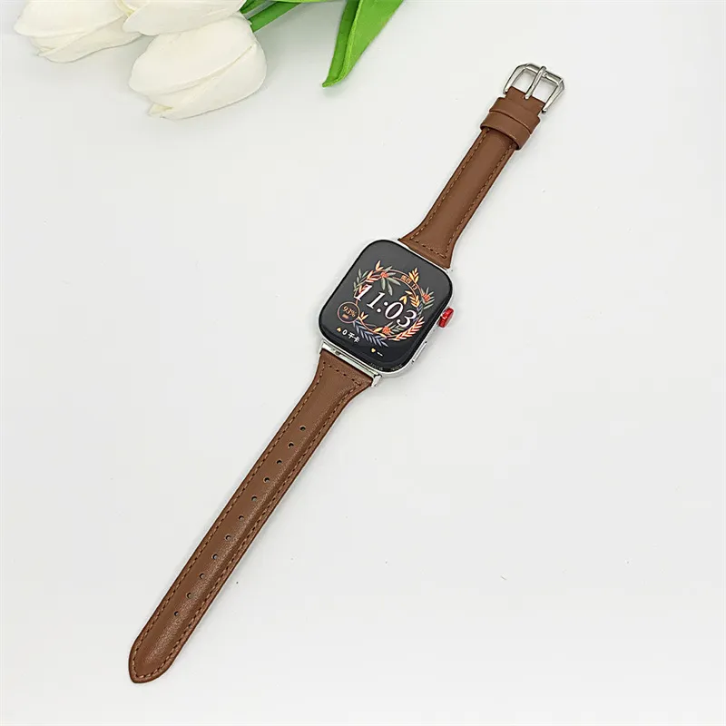 Akkerds Huawei Compatibility Watch Band Genuine Leather Material-1