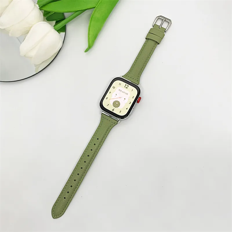 Akkerds Huawei Compatibility Watch Band Genuine Leather Material-11