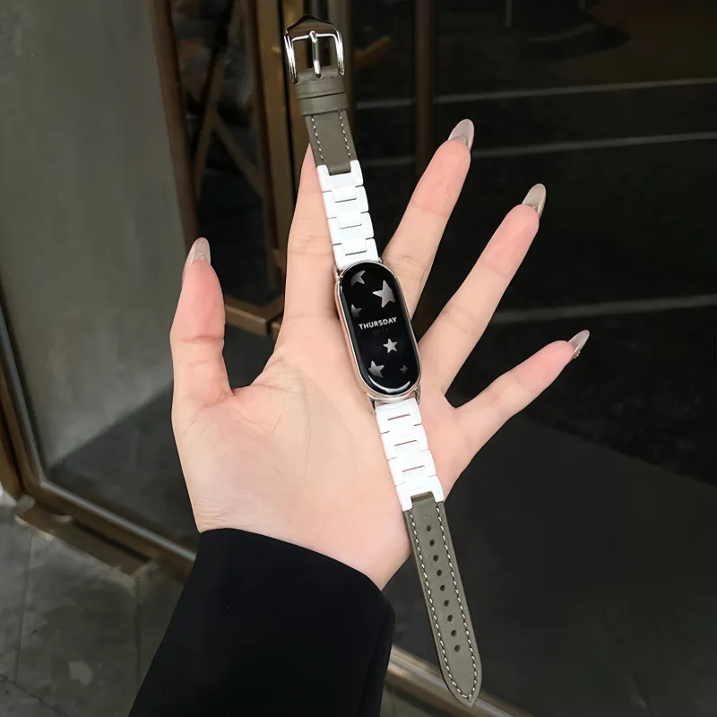 Akkerds Xiaomi Compatibility Watch Band Genuine Leather Material-8