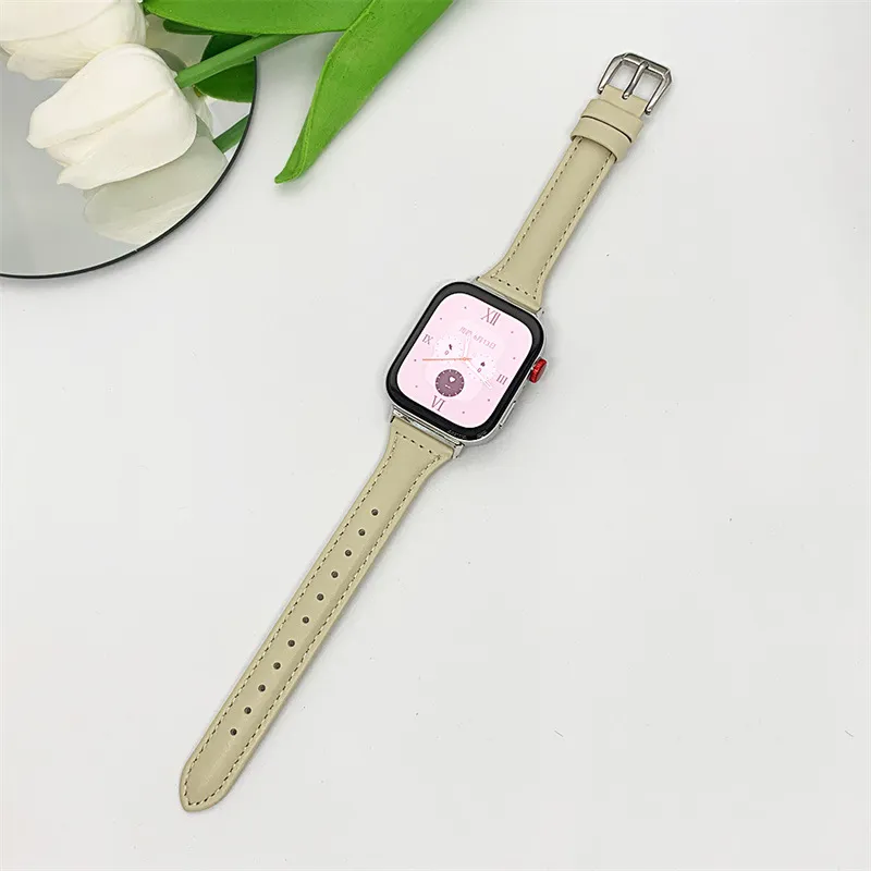 Akkerds Huawei Compatibility Watch Band Genuine Leather Material-3