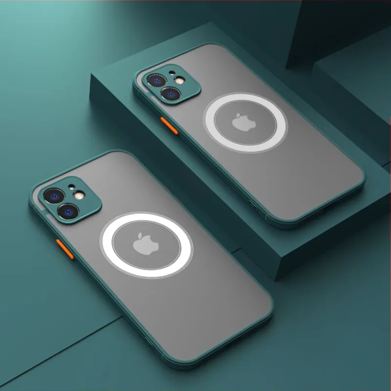 Akkerds TPU Material Strong Magnetic Fully Enclosed Skin-Feel Phone Case Apply To Apple Business Formal-8