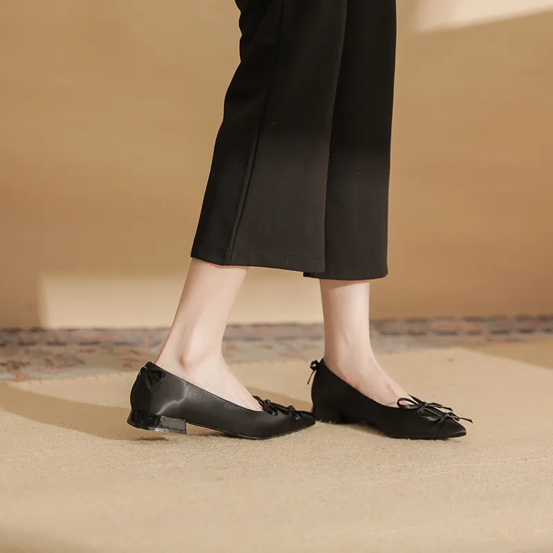 Ainer cat Chunky Heel High Heels 2cm Women's-2