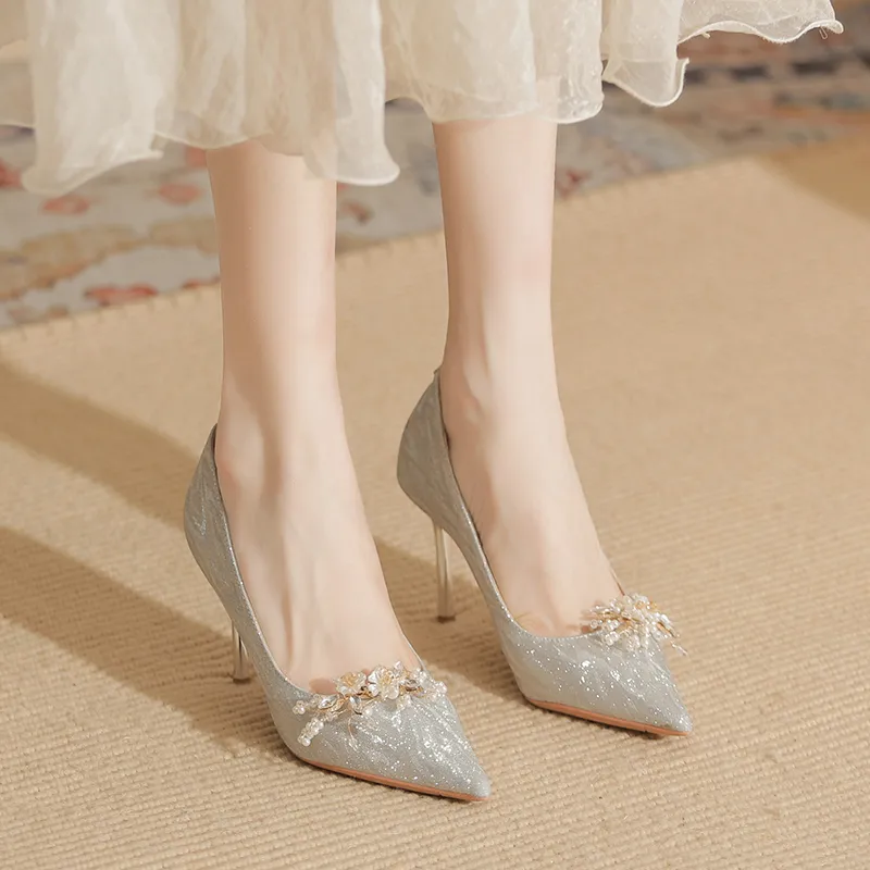 Ainer cat High Heels 8cm Women's-4