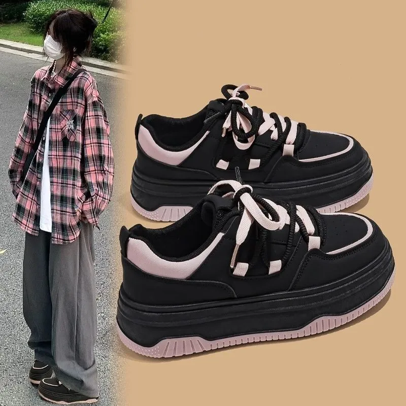 Boldi Kuki Cushioning, Wear Resistant Low Top Skateboard Shoes Women's-1