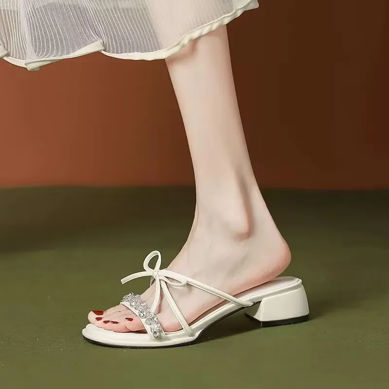 Boldi Kuki One Strap Sandals Low Heel Women's-8