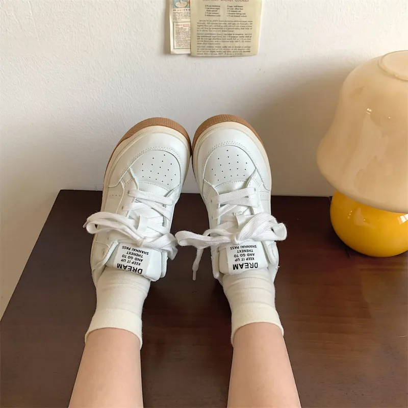 Boldi Kuki Anti Slip And Wear Resistant Height Increasing Low Top Skateboard Shoes Women's Shopping Bag-11