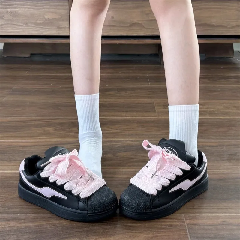 Boldi Kuki Anti Slip Wear Resistant Low Top Skateboard Shoes Women's-7