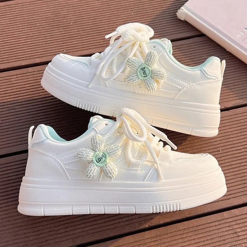 Boldi Kuki Anti Slip Wear Resistant Low Top Skateboard Shoes Women's Shopping Bag-1