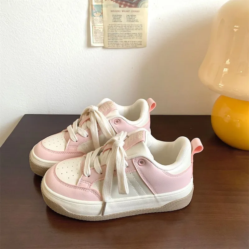 Boldi Kuki Anti Slip And Wear Resistant Height Increasing Low Top Skateboard Shoes Women's Shopping Bag-1