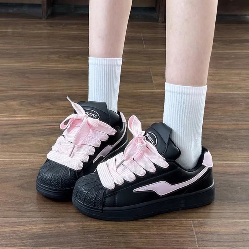 Boldi Kuki Anti Slip Wear Resistant Low Top Skateboard Shoes Women's-2