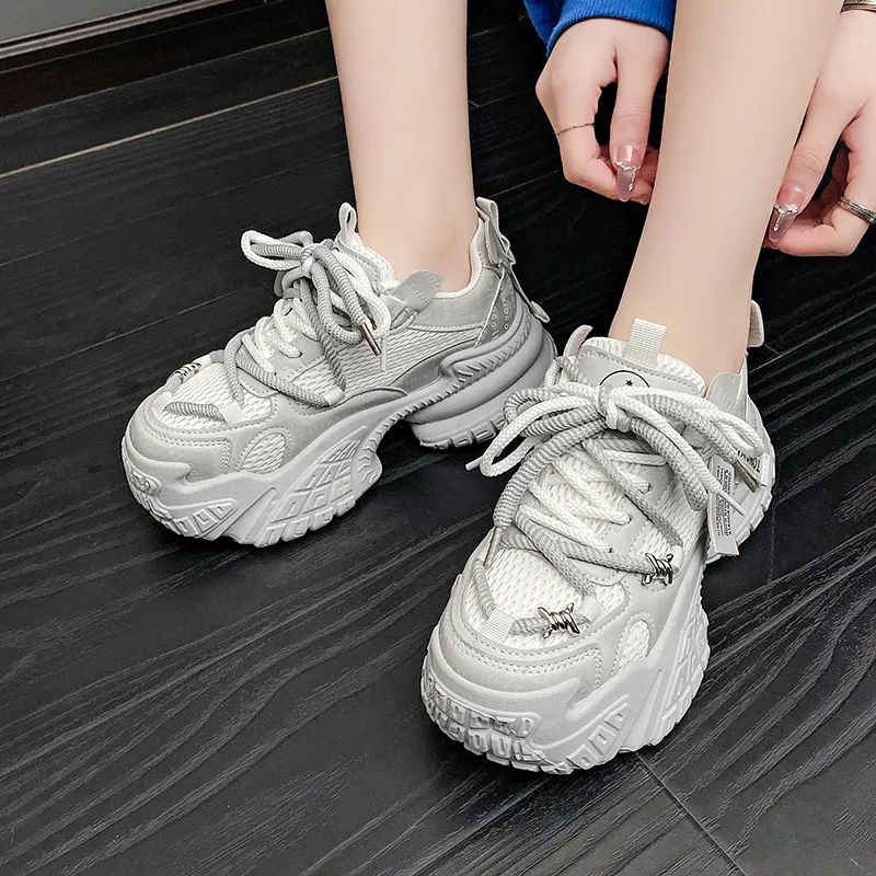 Boldi Kuki Slip Resistant Low Top Chunky Sneakers Women's-10