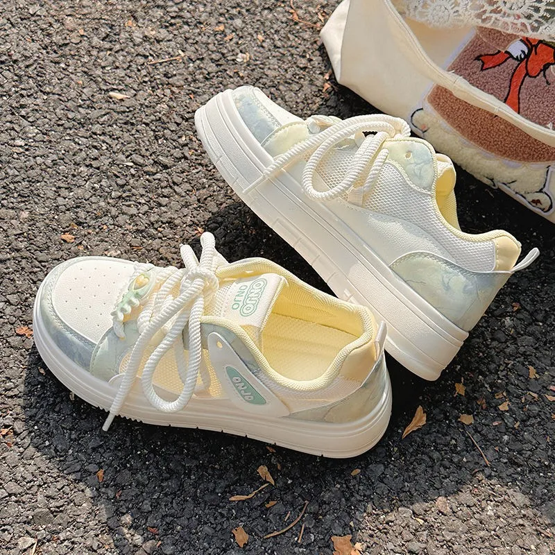 Boldi Kuki Low Top Skateboard Shoes Women's Misty Rain Blue-3