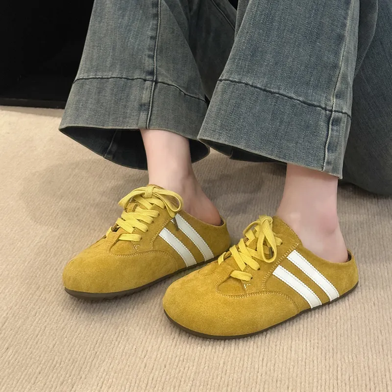 Boldi Kuki Slip Resistant Closed Toe Slippers Women's Apricot-7