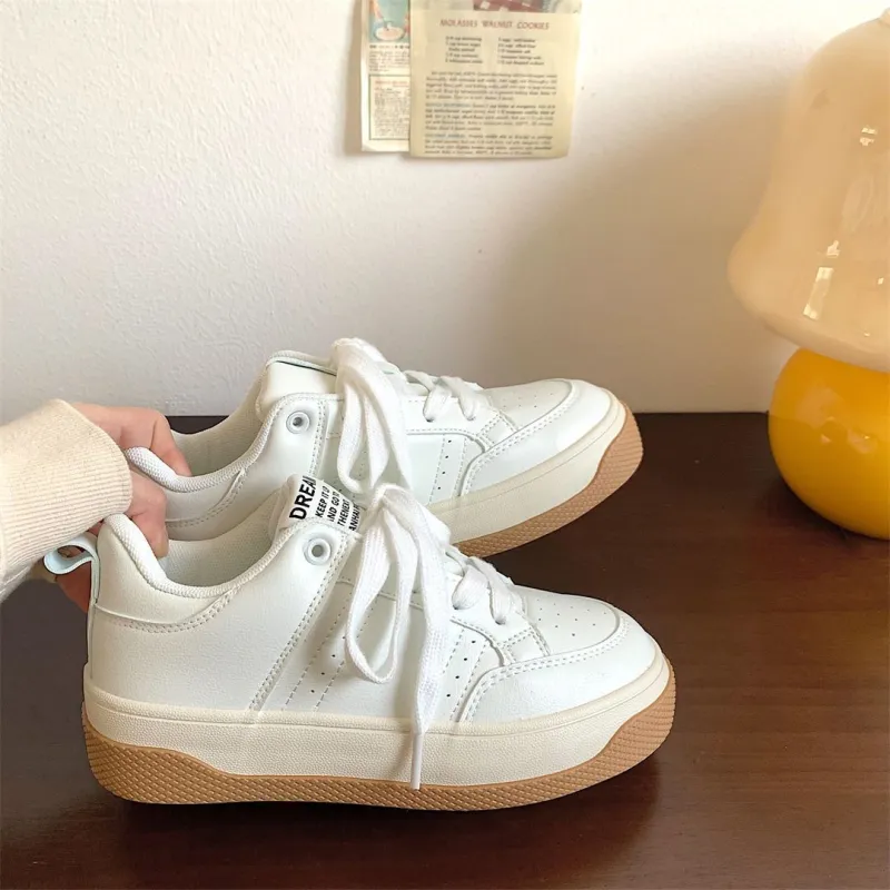 Boldi Kuki Anti Slip And Wear Resistant Height Increasing Low Top Skateboard Shoes Women's Shopping Bag-5