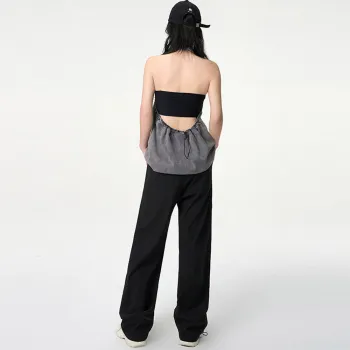 TBSM Casual Pants Unisex Black